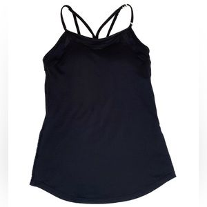 SOLD🎈🎈Lululemon Black Workout Tank Activewear Gym Sz 2 Bin G